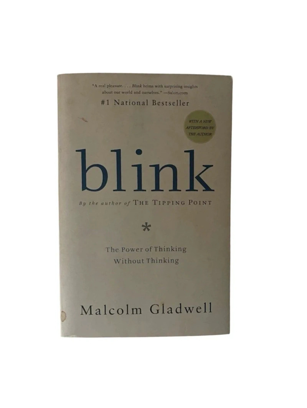 Blink The Power of Thinking Without Thinking Malcolm Gladwell Paperback